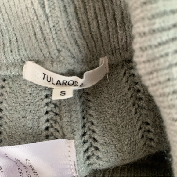 Tularosa Sicily Mint Green Sweater Knit Shorts Size S - Picture 2 of 5